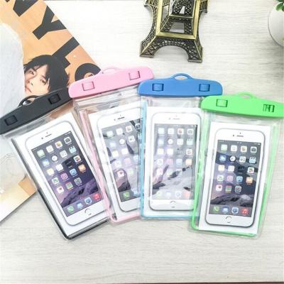 China Fashion Phone Case Water Proof Waterproof Dry Pouch Phone Pouch Dry Bag With Lanyard for sale