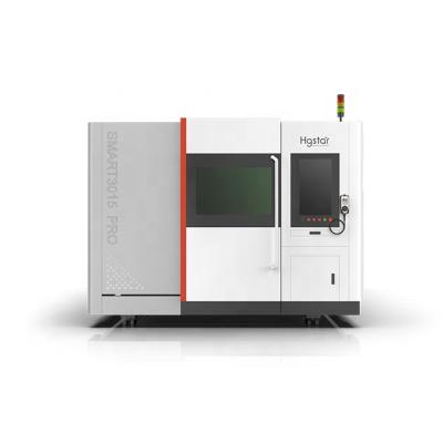 China Water Cooled All Cover Device Fiber Laser Cutting Machine 3015 Pro For Stainless Steel Laser Cutting for sale