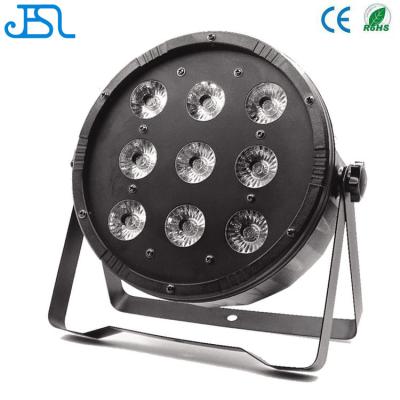 China Cheap LED MINI FLAT PAR LIGHT RGBW 4in1 9X12W PAR JESL 9*12w for sale