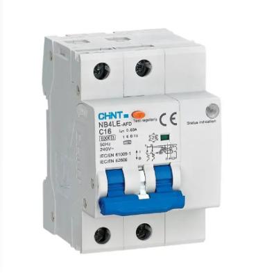 China CHINT RCD circuit breakers 32A 2pole 1p+n rcbo 10 30 100 300mA Arc Fault Protective ELCB 6KA AFDD RCBO 6KA for sale