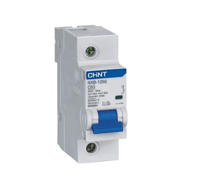 China CHINT MCB NXB 125 1P 2P 3P 4PMiniature circuit breaker 10kA for sale