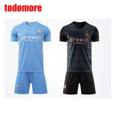 China Custom football sportswear thailand quality football set jersey soccer wear with wholesale for sale