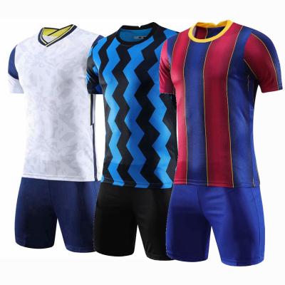 China Link 100% Polyester High Quality Cheap Football Singlet Soccer Club Set Salary Uniform for sale