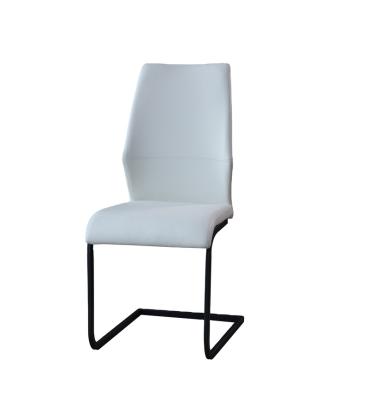 China Modern Modern Style Home Use Dining Chair High Quality Luxury Metal Legs Leather Dining Chair for sale