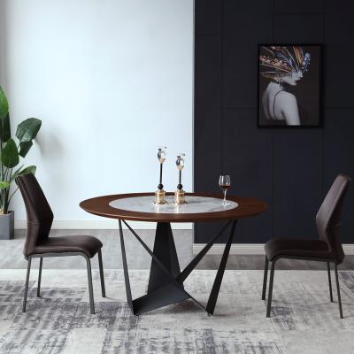 China DINING TABLE Modern Style Round Ceramic Dining Table Set for sale