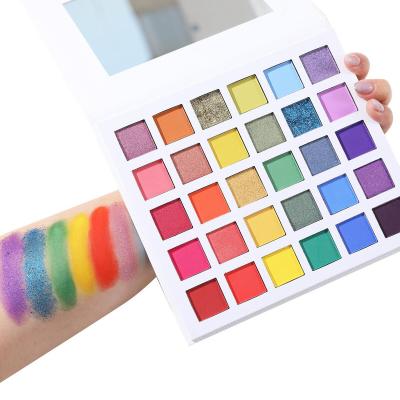 China Vegan Waterproof High Quality Private Label Eyeshadow Palette Cruelty Free Makeup Long Wear Eyeshadow Palette for sale