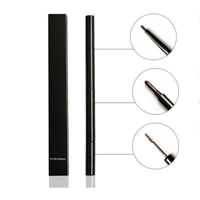 China Waterproof Quick Production Make Your Own 3 in 1 Private Label Eyebrow Pencil Private Label Set Eyebrow Pencil for sale