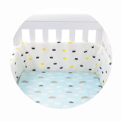 China Anti-collision Removable Washable Baby Crib Crib Bumper Newborn Baby Crib Bumper Circumference for sale