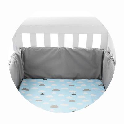 China Removable Washable Crib Bumper Baby Crib Girth Anti-Collision Set for sale