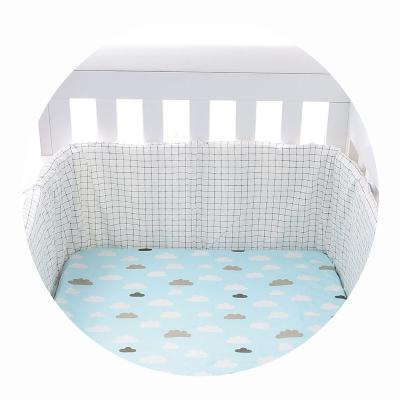 China 2021 Hot Sale Baby Crib Bumper Crib Crib Cotton Breathable Circumference for sale