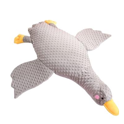 China Goose Plush Toy Pillow Soft Baby Soothing Anti-pilling Pillow For Nursery Kids for sale