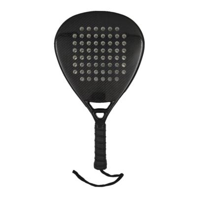 China OEM Professional Lightweight / Durable Carbon Fiber Padel Custom Tennis Racket for sale