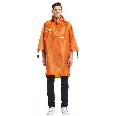 China 2019 Outdoor Hunting Waterproof Raincoats Rainproof Pocket Poncho Cloak Tendency For Hiking Camping Recycling for sale