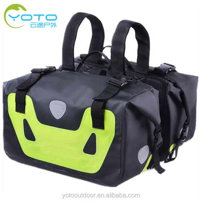 China IPX7waterproof/Tear-stop fabric/Waterproof Motorcycle Tank Saddle Bag 25L 2019 Selling 500D Reflective Warm PVC Tarpaulin For Motorcycling for sale