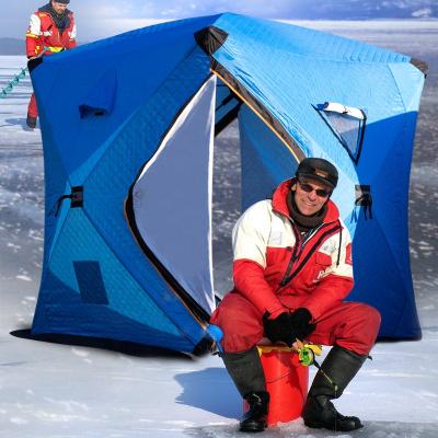 China Keep Warm/Windproof/Large Space For Ice Fishing Ice Fishing Custom Wholesale Outdoor Windproof Warm Pillow Camping Tent Winter Massage for sale