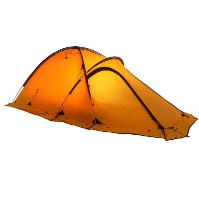 China Waterproof/Ultralight/Super 8000mm Against Wind Custom Wholesale Alpine Outdoor Rainproof Two Person Camping Tent Windproof for sale