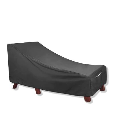 China Black Modern Low Moq Polyester 600d Oxford Fabric 82l X 30w X 30h /14h Patio Convertible Lounger Cover for sale