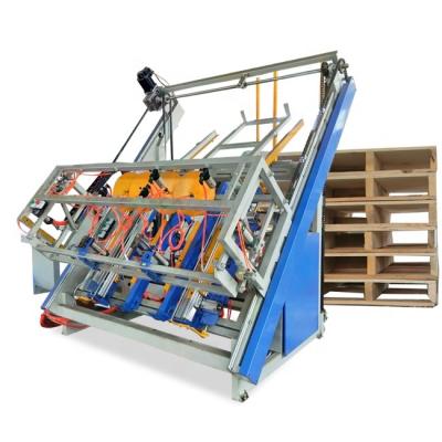 China Wood pallet making Automatic nail wood pallet making machine pallet wood tray making machine for sale