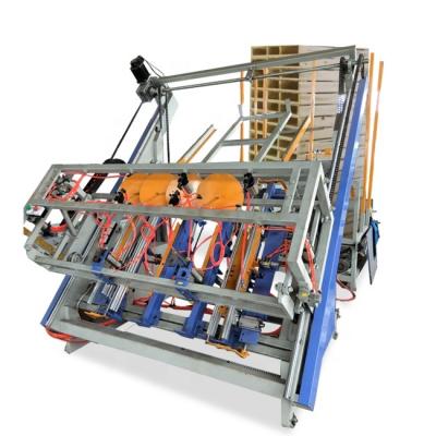 China Wood pallet making Euro Wooden Block Pallet Nailer Nailing Making Machine pallet nailer machine for sale