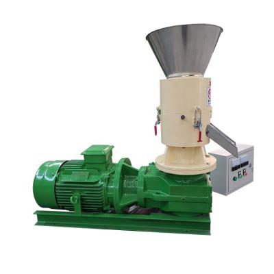 China Hotels Wood sawdust pelletizer machine flat die pelletizer wood pellet machine for sale