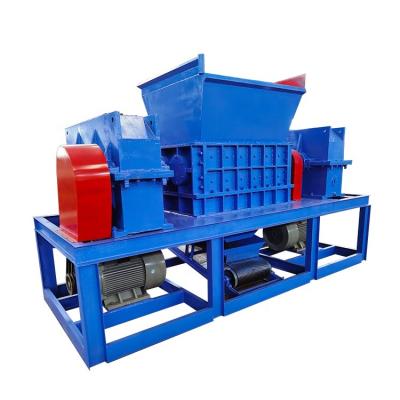 China Garment Shops Twin shaft metal shredder machine scrap metal shredders plastic shredder for sale