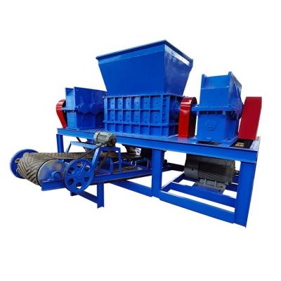 China Garment Shops Large capacity tire shredder machine small plastic shredder shredder wood chipper for sale