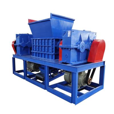 China Garment Shops Double shaft shredder tire shredder machine waste shredder for sale