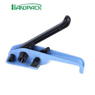 China Food Metal Strap Tensioner and Sealer Battery Packing Steel Strapping Plastic Binding Machine for sale