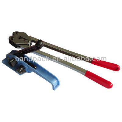 China External manual strapping tools for pet/pp strap hand tools machine tensioner and sealer set for sale