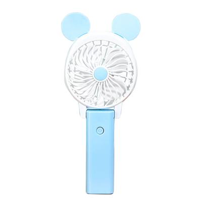 China Chargeable Custom Fashion Fan Rechargeable Hand Set Small Mini Electric Fan Toy Cool Air for sale