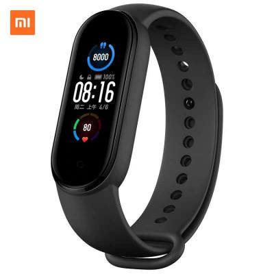 China Wifi Xiaomi MI Band 5 Bracelet Smart Radio AMOLED Screen Waterproof Heart Rate Fitness Tracker Mi band5 for sale