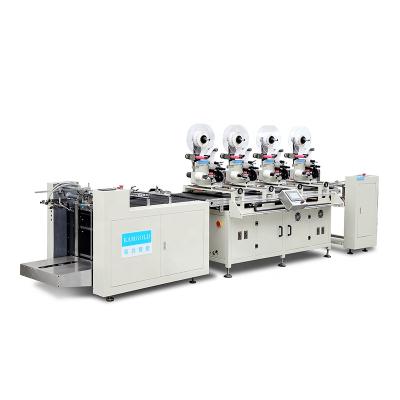 China Automatic Four Headers RFID Inlay Type Tags Food KAMGOLD Labeling Machine for sale