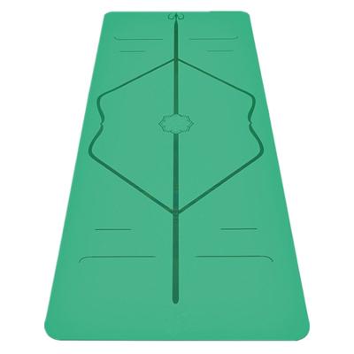 China Anti-slip PU Yoga Mat With Green Natural Rubber And Printing for sale