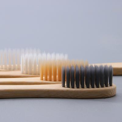 China Factory direct high quality biodegradable bamboo toothbrush soft bristle customized packing and logo for sale