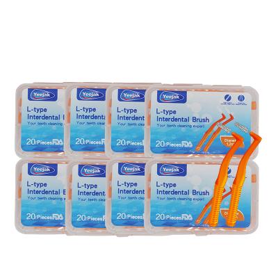 China Cepillo Oral Cleaning Dental 160pcs 1.2mm Dental Orthodontic Toothbrush Toothpick Care Adult Child Factory Wholesale for sale