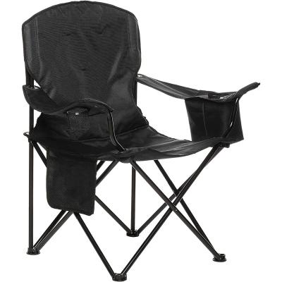 China 2022 CORE Lightweight Portable Lightweight Black Folding Chairs Oxford Cloth Camp Chair Cheap Folding for sale