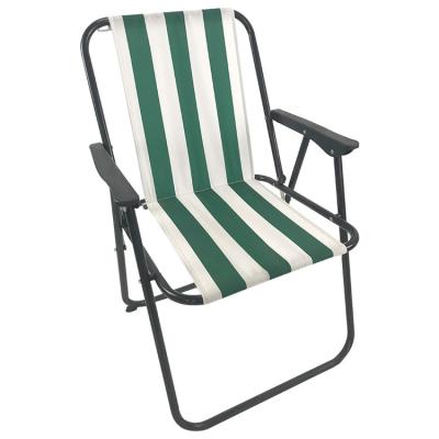 China Easy Camping Cloth Folding Easy-Carry Beach Chair With Armrest for sale