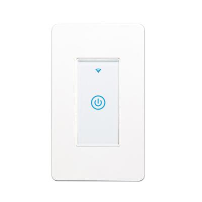 China ABS US Tuya Smart Home Zigbee Stage Touch Wifi Switch Time Standard Voice Control Wall Fan Remote Control Tuya Lamp Switch for sale