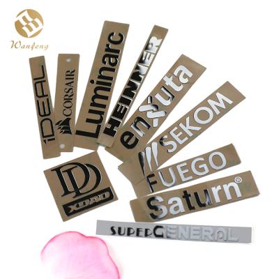 China Waterproof Brand Thin Metal Nickel Stickers Adhesive Manufacturer for sale