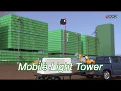 outdoor 2kw portable light tower generator 180kw charging station mobile light tower