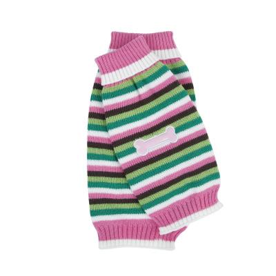 China Beautiful+keep Warm Widely Used Keep Warm Acrylic Pet Clothes Colorful Stripes For Pet Clothes for sale