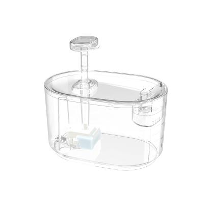 China Convenien Convenien One Size Power Off Transparent Pointer Cat Pet Water Feeder for sale