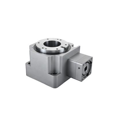 China Building Material Shops High Precision PTD120 Rotary Table Cavity Trigger Gearbox Rotating Platform With 85 130 5 200Mm 10 Speed ​​Servo Reducer Reductor for sale