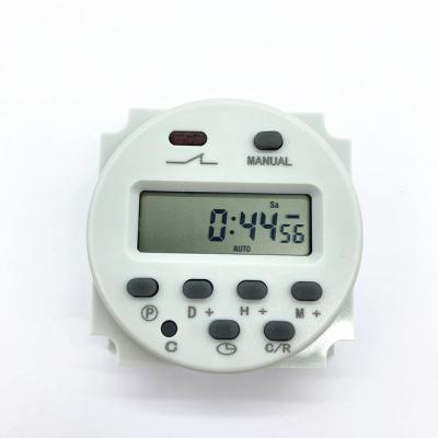 China 7 Days 24 Hours Time Switch CN101A NBL101A 12V Digital LCD Display Weekly Programmable Power Electronic Timer Switch for sale