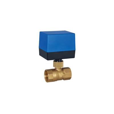 China 24V Electric Valve 24V Trigger 0-10V Modulating Modulating Water Electric Control Valve for sale