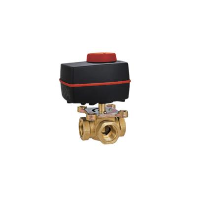 China Contemporary 4 Ways Electronic Mixing Valves For Floor Heating System for sale