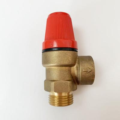 China SAPULES Modern Company Mini Adjustable Safety Relief Brass Reduce Pressure Relief Valve Replacement Parts To Plumb for sale