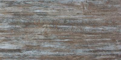 China Hot Sale 30x60 Rustic Tiles Wood Effect Porcelain Floor Exterior Wall Stone Tile for sale