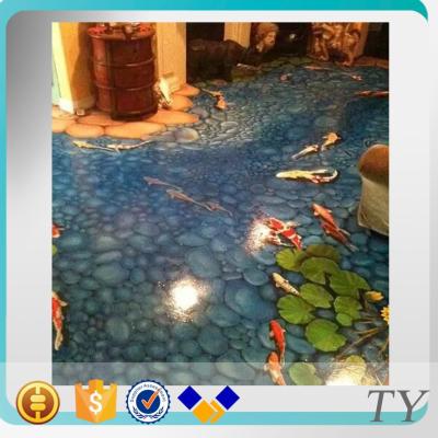 China Tiles New Arrival 3d Interior Flooring And Wallpaper Porcelain Discontinued Bathroom Flooring for sale