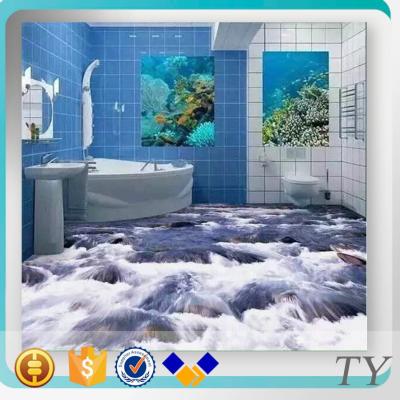 China Interior Tiles Best Selling Products Full Body Porcelain 3d Tiles For Bathroom With ISO9001 for sale